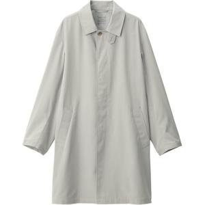 Тренч мужской с отложным воротником MUJI, светло-желтый