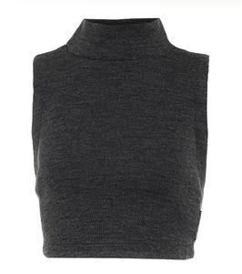 Укороченный топ без рукавов Noir Kei Ninomiya, Gray