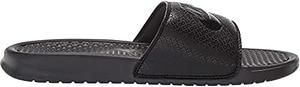 Мужские спортивные сандалии Nike Benassi Just Do It, Black Core Black Black