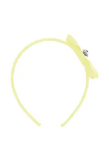 Повязка на голову с бантом Monnalisa, желтый