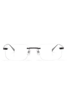 Dunhill очки в прямоугольной оправе, черный