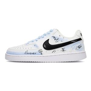 Court Vision 1 Light years Away Cushioning Abrasion Resistant Breathable Slip Resistant Low top Nike, синий черный