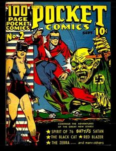 Pocket Comics #2: 1941 Superhero Comic
