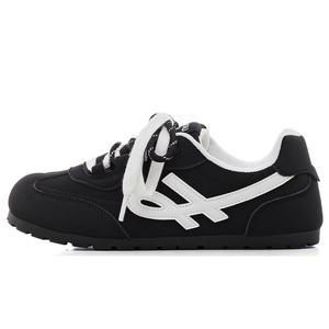 HUANQIU Женские черные низкие повседневные кроссовки для увеличения роста, легкие и дышащие