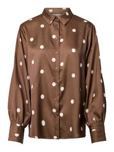 Рубашка 'YASPella' в коричневом цвете