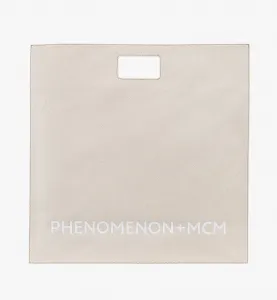 Большая квадратная сумка-тоут из хлопкового холста PHENOMENON x MCM