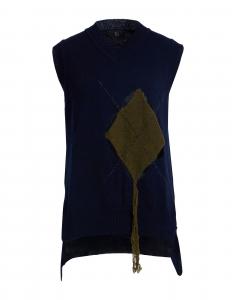 Свитер Yohji Yamamoto, темно-синий