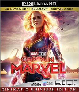 Диск 4K UHD Captain Marvel [2019]