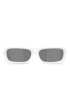 Солнцезащитные очки Permian в прямоугольной оправе Oakley, белый