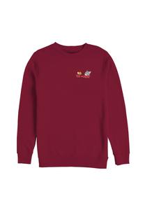 Толстовка TOM AND JERRY CLASSIC FACES Henry Tiger, темно-красный