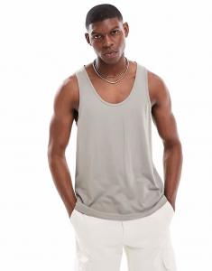 Топ-комбинезон ASOS DESIGN цвета хаки