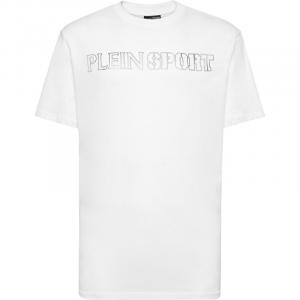 Футболка с тигром Plein Sport, серебряный