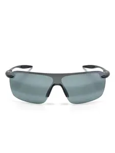 Солнцезащитные очки в прямоугольной оправе Maui Jim, черный
