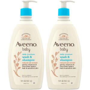 Очищающий увлажняющий шампунь для душа Aveeno, 532ml*2