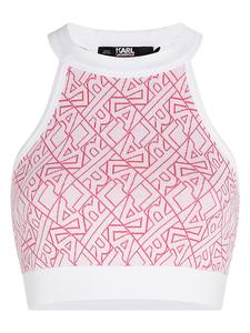Топ Karl Lagerfeld, цвет rosa/weiß