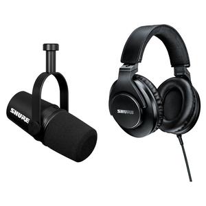 Комплект микрофона Shure MV7X Podcast XLR с наушниками