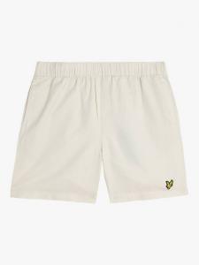 Шорты для палубы с эластичной талией из льняной смеси Lyle & Scott, Neutral