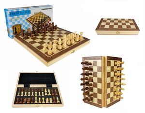 Большие Деревянные Магнитные Шахматы Премиум Качества W&K