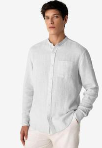 Рубашка GRANDAD COLLAR FIT Next, серый