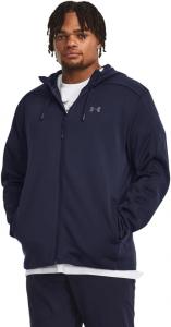 Толстовка Under Armour mens Essential Swacket, (410) Midnight Navy/Pitch Gray