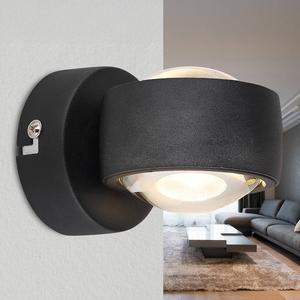 Светодиодный настенный светильник Globo Lighting Randi, прозрачное стекло / железо - 2 лампы