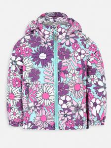 Lemon explore Зимняя куртка фиолетово-розово-белого цвета