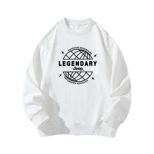 Детская толстовка Jeep, белая (с флисовой подкладкой)