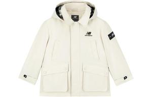 Детская стеганая куртка New Balance, цвет Off-white