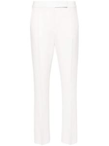 Прямые брюки со складками Max Mara, белый