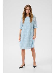 Платье до колена CULTURE, светло-синий