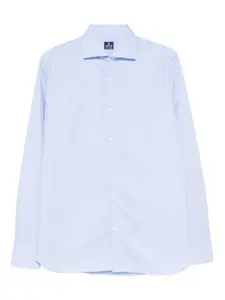 Рубашка в клетку Truzzi, синий