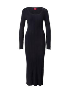 Вязаное платье HUGO Sarphetilk, черный