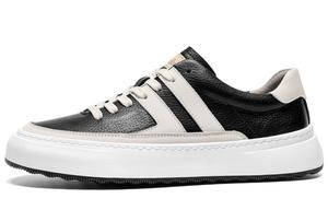 LEAVELAND Стильные скейтерские кроссовки мужские черные, цвет Black