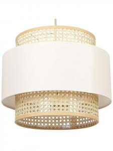 Beliani Подвесные светильники YUMURI /Бежевый - (Ш) 40 x (В) 172 x (Д) 40 см