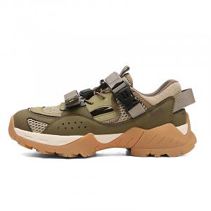 Пляжные сандалии мужские коричневые/зеленые Jeep