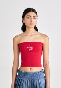 Топ EXCLUSIVE GIRL STAR TUBE Tommy Jeans, красный