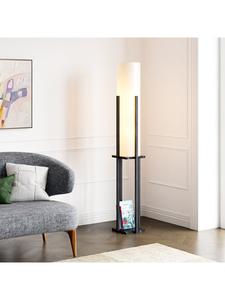 Lux.pro Напольная лампа Gisborne черного цвета (В) 146 см (Ш) 25 см (Г) 25 см