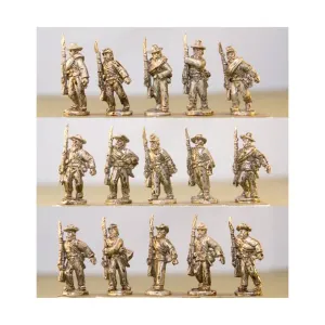 Солдаты - Плечи, Blue and the Gray Miniatures - Confederate (15mm)