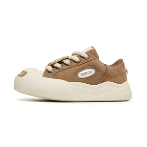 Angelmix Кроссовки Angelmi с низким верхом, противоскользящие, износостойкие, для скейтбординга, унисекс, коричневые