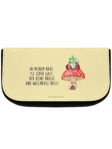 Косметичка Mr. & Mrs. Panda, желтый пастельный