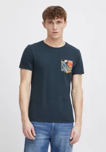 Футболка с принтом bhflorens Blend, Navy