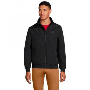 Мужская классическая куртка-бомбер Lands' End Squall, черный