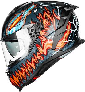 Шлем гоночный ILM MF567 S, красный