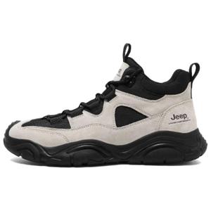 Jeep Высокие походные ботинки мужские, цвет черный песок