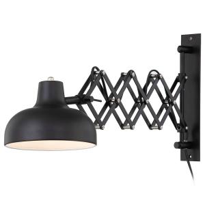 Настенный светильник Loistaa Triangel, железо - 1-световое - черное