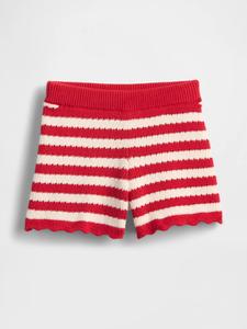 (K) Вязаные крючком шорты с фестончатым краем (для малышей/младенцев)