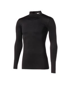 Компрессионная футбольная футболка с высоким воротником и длинными рукавами