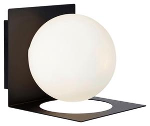 Настенная лампа Markslöjd, 13,5x13,5x16,2 см, опал/черный