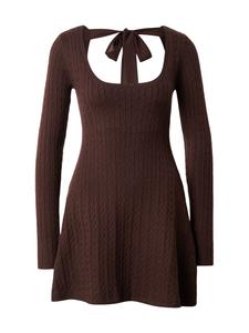 HOLLISTER Вязаное платье в цвете Chestnut Brown