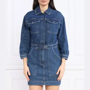 Платье мини Eliza Guess, синий